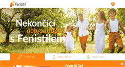 Desktop Screenshot of fenistil.cz