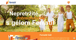 Desktop Screenshot of fenistil.sk